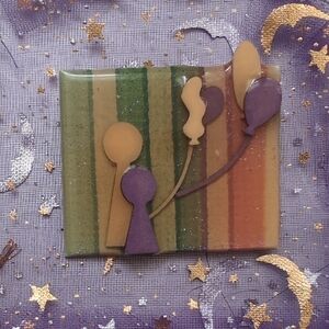 Colorful Balloon Brooch